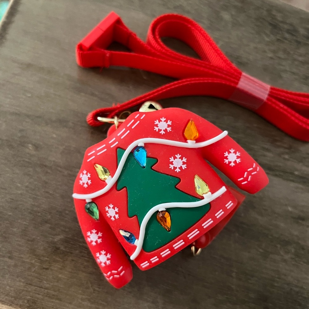 Bath And Body Works Ugly Sweater Pocketbac Holder